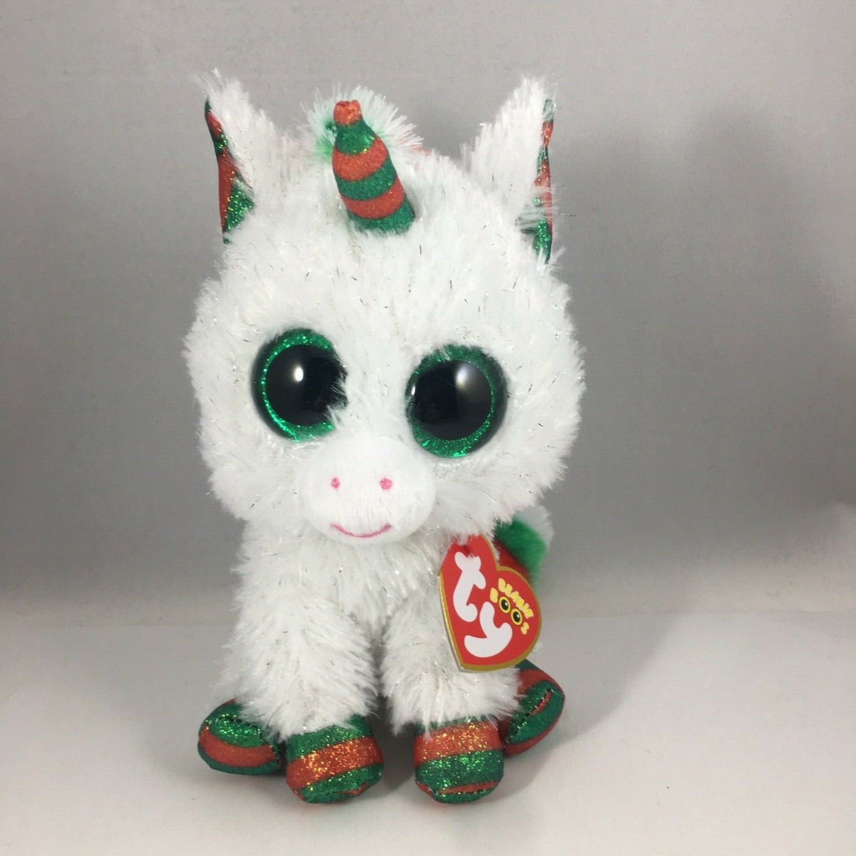 TY Beanie Boo HOWLIDAYS - Cane Di Natale Con Cappello - 15 Cm - Foto 3