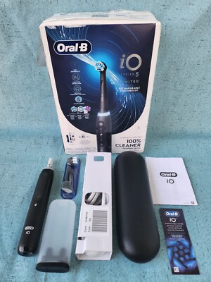 Oral-B iO Series 5 Rechargeable Electric Toothbrush w New Brush Head ...