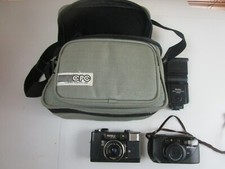 NIKON KONICA CASE FLASH zoom AF 35- POINT SHOOT Film Camera PARTS T16