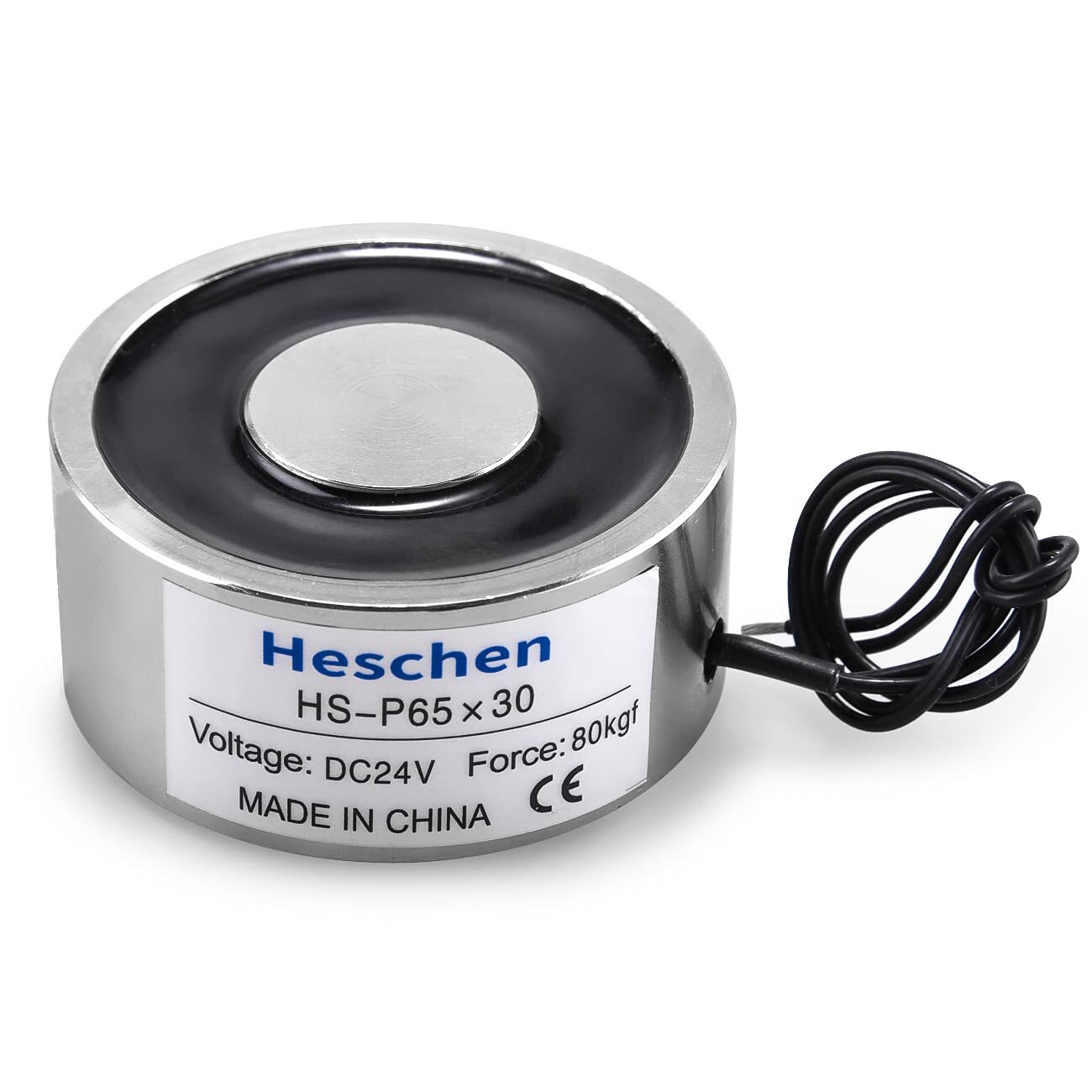 Heschen Elektromagnet P65/30, Aussendurchmesser: 65 mm, DC 24 V 