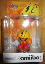 PAC-MAN AMIIBO NINTENDO Figure Wave 4 US VERSION PACMAN FIRST PRINT