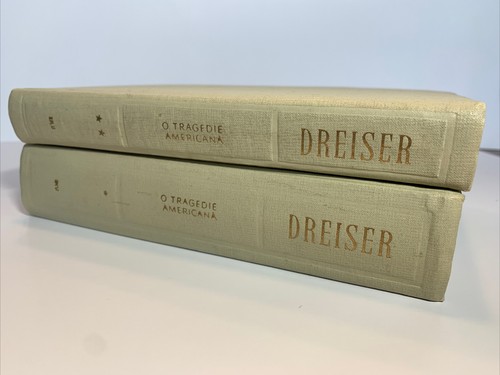 Theodore Dreiser “O Tragedie Americanā” Two Volume Hardback Set 1961 Romanian - Picture 2 of 8