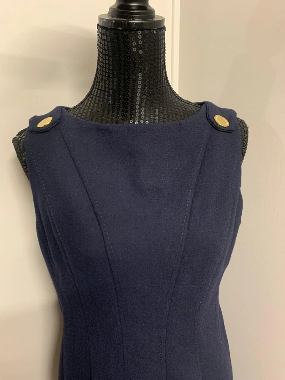 Abito Tory Burch senza maniche blu M donna A38