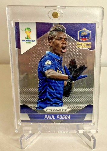 2014 Paul Pogba Prizm World Cup France Rookie Soccer Card Manchester United RARE