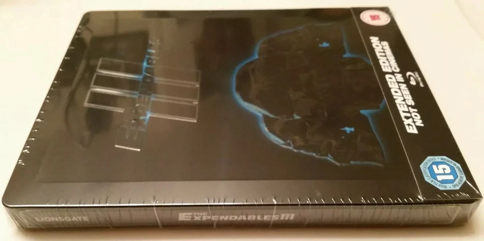 The Expendables 3 Embossed STEELBOOK Zavvi (Blu-ray, UK) REGION B OOP - Image 2 of 4