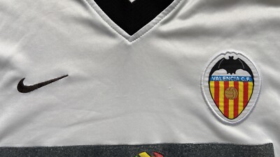 VALENCIA 2001 2002 HOME FOOTBALL SHIRT SOCCER JERSEY NIKE sz