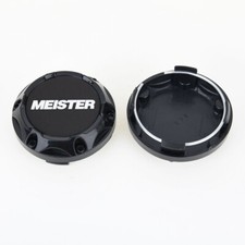 4 X 64 Mm For Work Meister Black Silver Alloy Wheel Center Caps Hub Cap Rim Caps