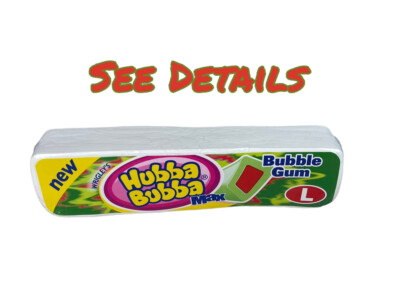RARE Compressed T Shirt Hubba Bubba Max Tee Promo Wrigleys Bubble Gum Large NEW