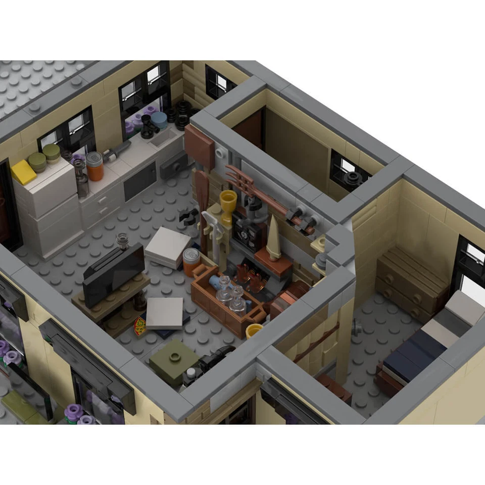 MOC-91656 SitCom Suite – Apartment Modular Building 846 Pieces+ Good Quality - Image 3 of 4
