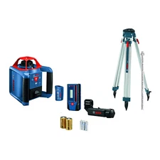 Bosch GRL1000 Professional 1000 Feet Self-Leveling Rotary Laser Complete Kit