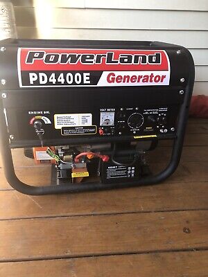 Powerland PD4400E Generator | eBay