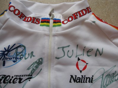 Maillot cycliste Porté Arnaud Labbe Cofidis Time Nalini Cycling Jersey