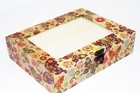Wood handmade storage/trinket box/flexible compartments Photo lid Butterfly