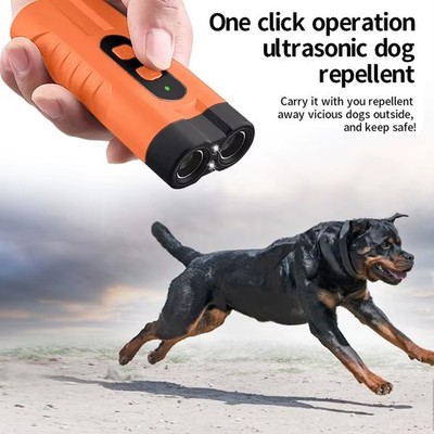 Anti-Dog Bark Deterrent Device Ultrasonic Stop Barking Repeller 24 Mode LED ANF