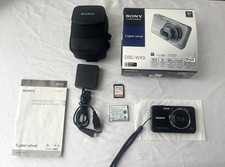 Sony Cyber-shot DSC-WX9 16.2MP 5x Optical Zoom Digital Camera - Bundle Excellent