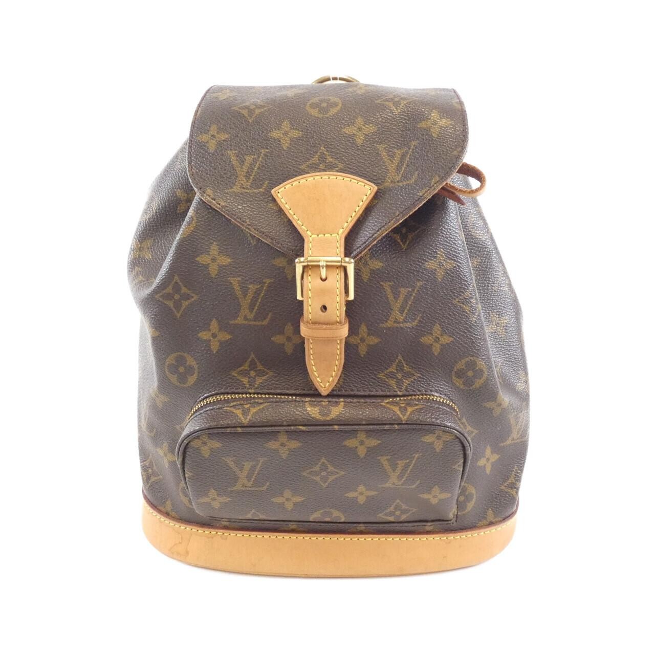 Authentic LOUIS VUITTON Monogram Montsouris MM M51136 Rucksack  #260-008-004-...