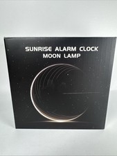 Sunrise Alarm Clock for Heavy Sleepers Night Lamp Moon Light Sound Timer