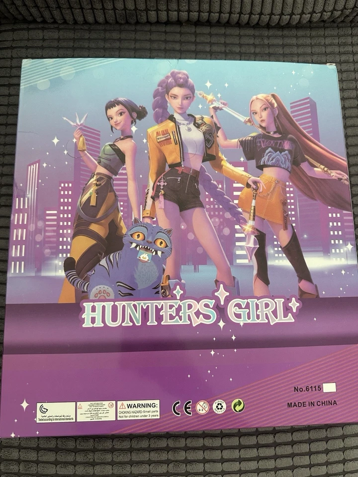 Cosplay Kpop Demon Hunters Dolls, K Pop Collectible Figure Toys with Music Light - Image 2 of 2