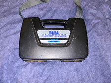 SEGA Game Gear PAL Handheld Console Bundle w/ Carry Case, 7 Games & Manual