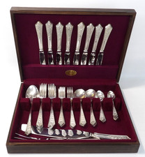 Vintage 46 Piece Newbridge EPNS Republic of Ireland Celtic Silverplate in Case