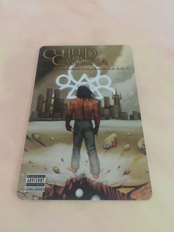 MUSICPASS Coheed Cambria ( 2007 ) Foil Download Card ( $0 - EXPIRED )