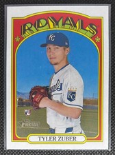 2021 Topps Baseball Heritage Tyler Zuber #659 RC Kansas City Royals