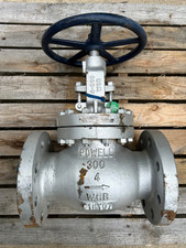 Powell 4" Class 300 Globe Valve Fig. 4.0 3031FC8GXXX, Flanged, new surplus.