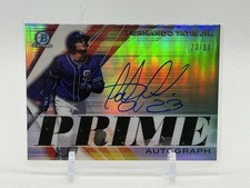 2019 Bowman Chrome Fernando Tatis Jr Prime Signatures RC Auto 23/50 #PCS-FTJ