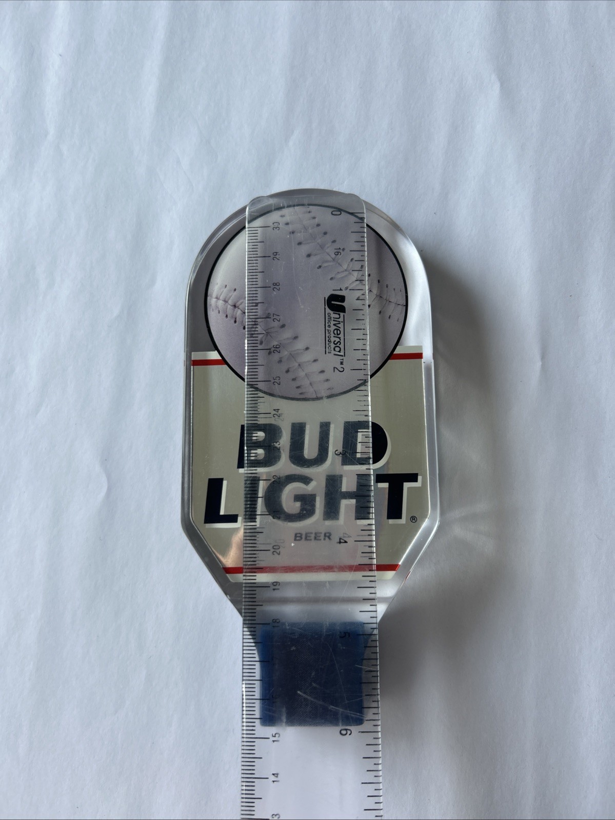 Bud Light Beer Softball Keg Tapper Handle Vintage 6” RARE Find. Great Condition
