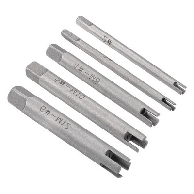 5pcs M5-M12 / 8-10#-1/2'' Broken Stripped Tap Extractor Remover