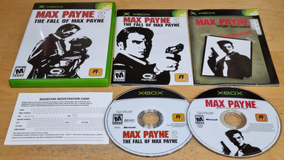 Max Payne 1 & 2 für Original Microsoft XBOX American Imports NTSC-U/C
