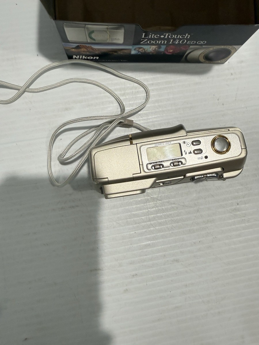 Nikon Lite Touch Zoom 140 ED QD 35mm Point & Shoot Film Camera for