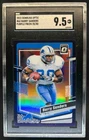 2023 Donruss Optic Barry Sanders Purple Prizm #25/50 Lions SGC 9.5