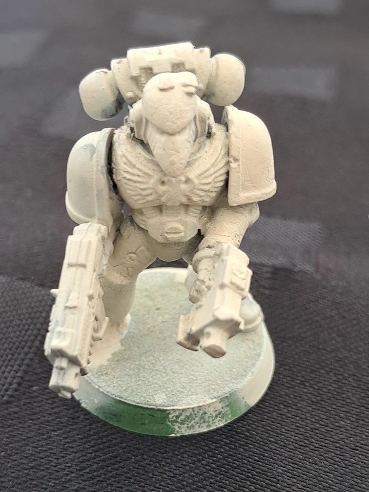 Лот 5 x винтажный Warhammer 40k разнообразные фигурки космических десантников - Изображение 2 из 4