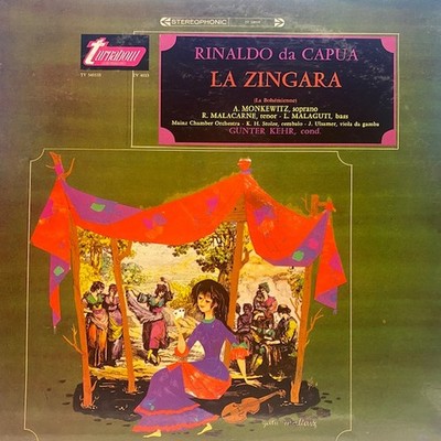 Rinaldo da Capua, Günter Kehr, La Zingara, (LP), NM or M-, 4011571930