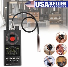 Wireless Anti Spy RF Detector Hidden Camera GPS Finder Bug Signal Alarm Scanner