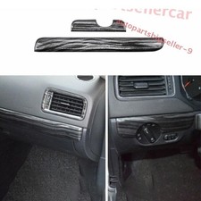 Tira de tablero de pasajeros copiloto de grano de madera de melocotón para VW Jetta MK6 12-2018