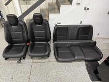 2010-2015 Chevy Camaro Ss Black Leather Seats Front Rear Coupe - Oem 2010-2015 Chevy Camaro Ss Black Leather Seats Front Rear Coupe - Oem
