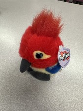Puffkins Woodrow Woodpecker Bird Bean Bag Plush Stuffed Animal Toy Swibco 5  