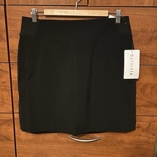 Athleta Brooklyn Skort Black Size 12 Tall