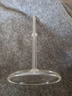 PYREX FLAMEWARE 9 CUP COFFEEPOT CLEAR GLASS STEM PUMP FOR 7829 POT FREE USA SHIP