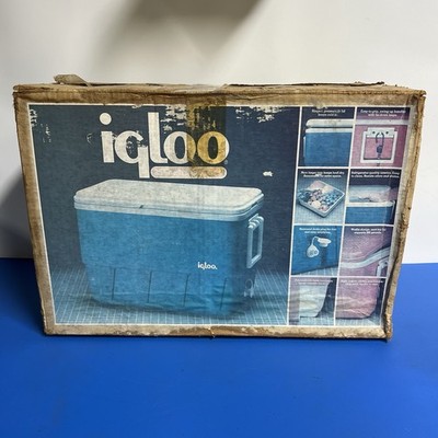 【1980s USA vintage】IGLOO クーラーボックス アメリカ Vintage Retro Red Igloo Cooler 18