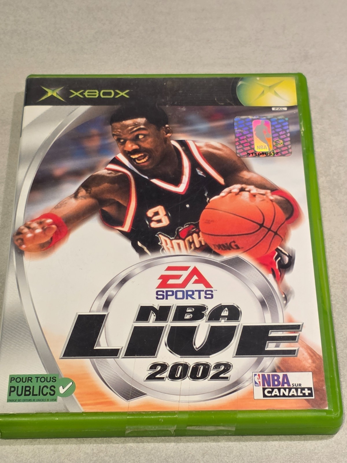 NBA LIVE 2002 MICROSOFT XBOX