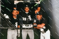 EJ950 Frank Thomas - Tim Raines - Lance Johnson White Sox 8x10 11x14 16x20 Photo