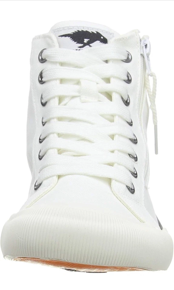 Zapatilla deportiva alta Rocket Dog Jazzin para mujer blanca 7,5 nueva con rasguño Foto 4 de 4
