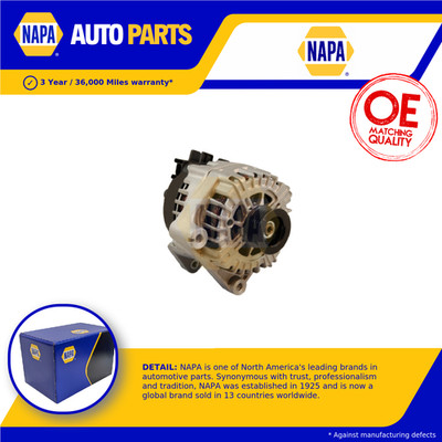 Alternator fits BMW X1 E84 2.0D 09 to 12 NAPA 12317802261 12317802619 7802261