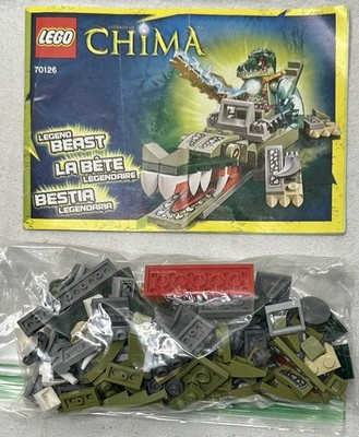 LEGO Legends Of Chima - Crocodile Legend Beast (70126) 100% Complete W/Minifig