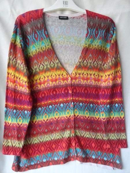 Women Gerry Weber Sweater Multicolor Cotton 44 /