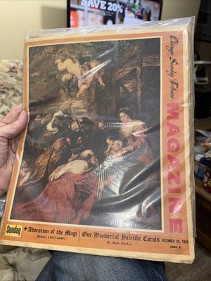 Chicago Tribune Sunday Magazine -December 30,1959 Issue-comes Bagged