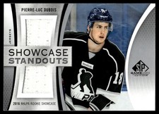 2019-20 SP Game Used Showcase Standouts Jersey Pierre-Luc Dubois Columbus Blue